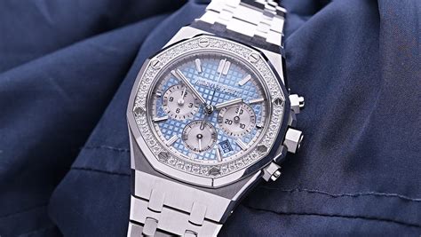 audemars piguet royal oak ice blue dial|audemars piguet royal oak selfwinding.